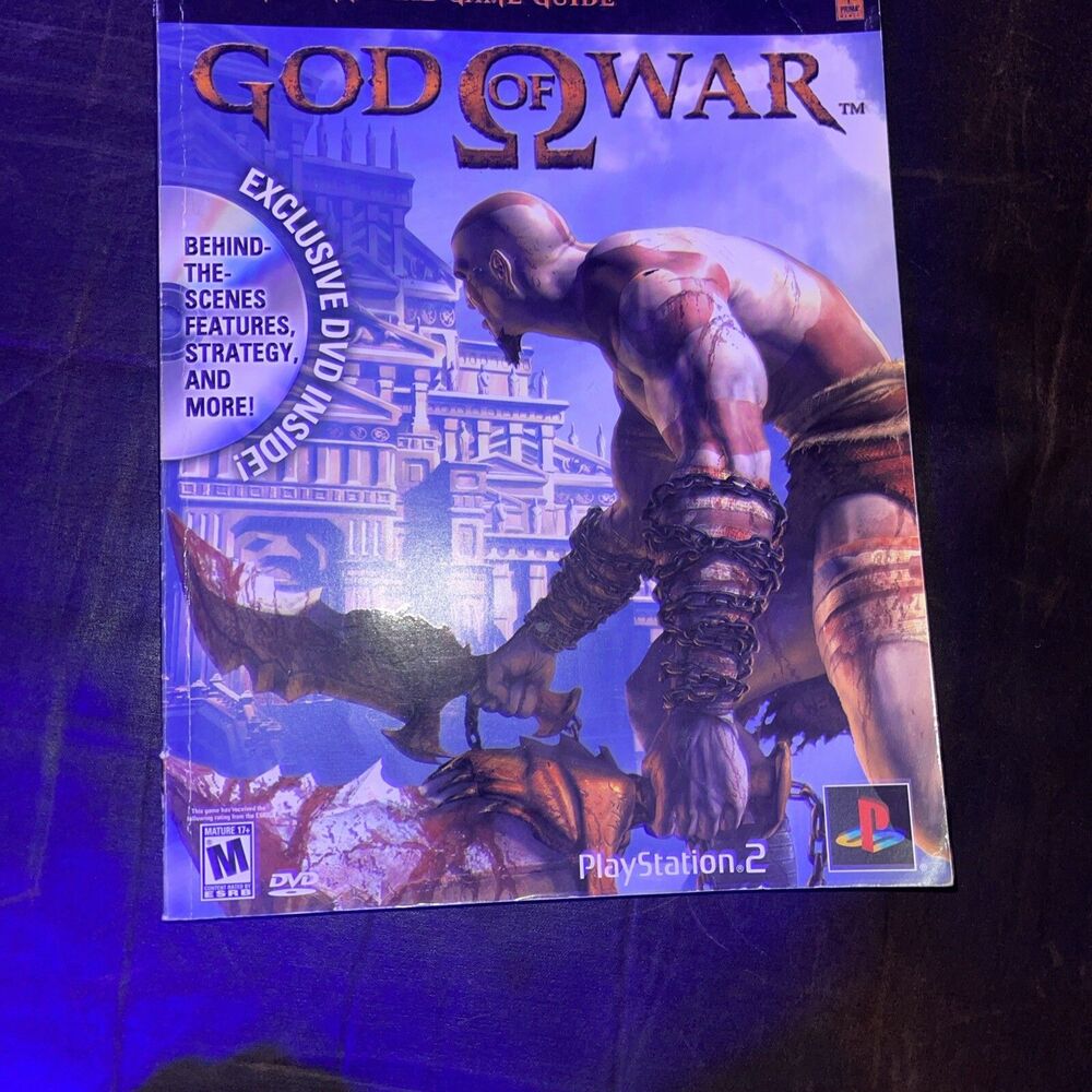 Prima Offical Game Guide God Of War Playstation 2 NO DVD